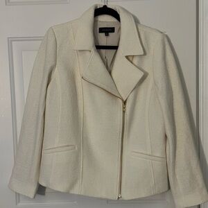 Talbots Women's Cream Blazer Jacket